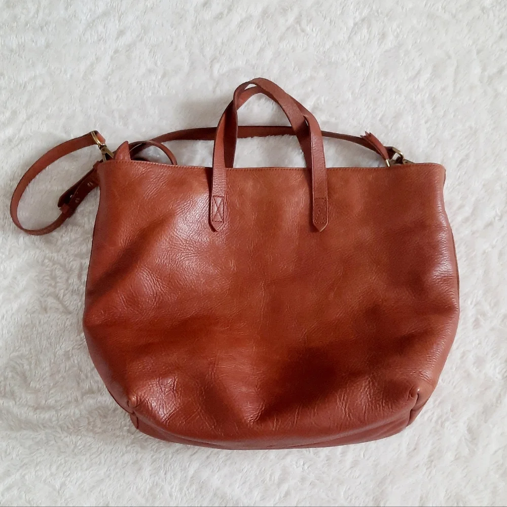 Madewell The Zip Top Transport Bag - Picture 2 of 15